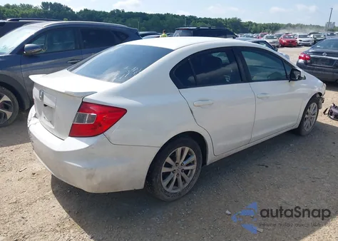 2012 Honda Civic Ex from USA, damaged, VIN 19XFB2F8XCE346727